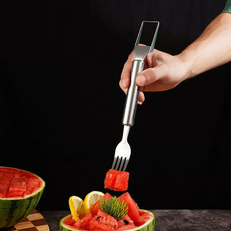 2 in 1 Fruit Cutter And Fork