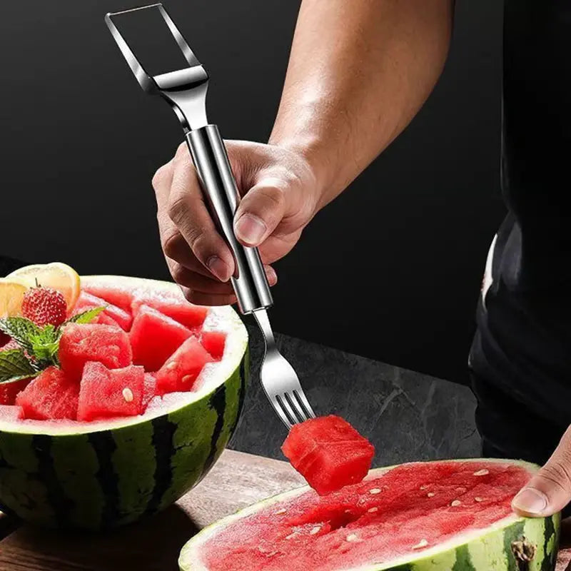 2 in 1 Fruit Cutter And Fork