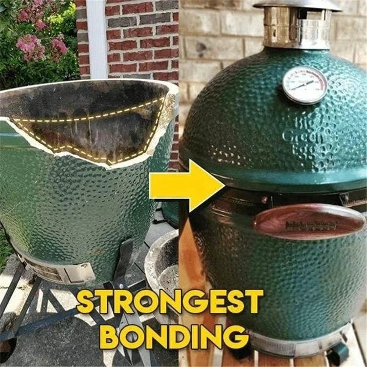 High strength welding oily glue