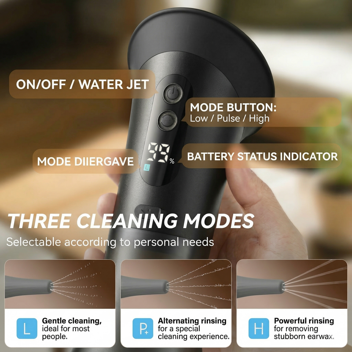Electric ear cleaning device