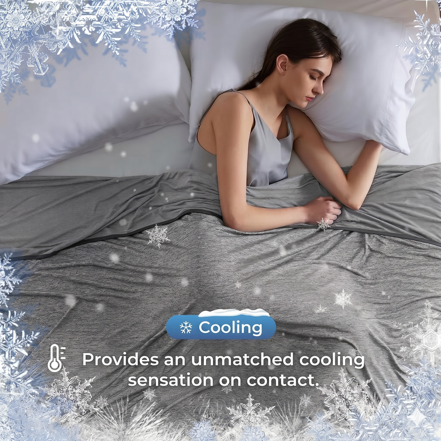 Cooling blanket for hot sleepers