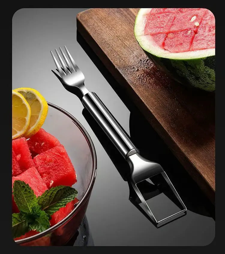 2 in 1 Fruit Cutter And Fork