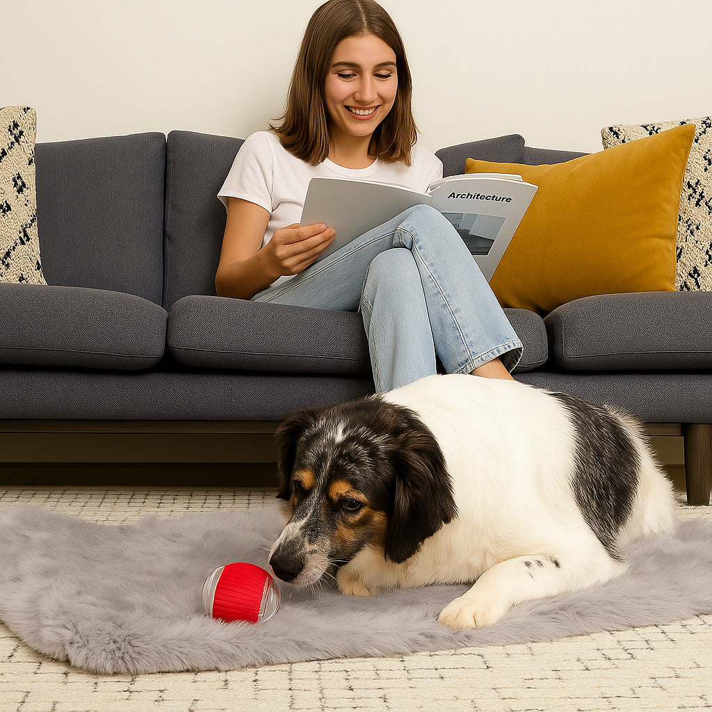 Cat and dog interactive ball