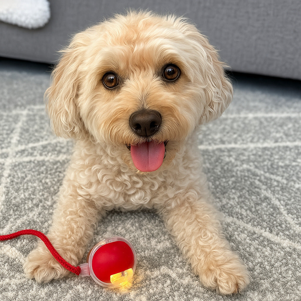 Cat and dog interactive ball