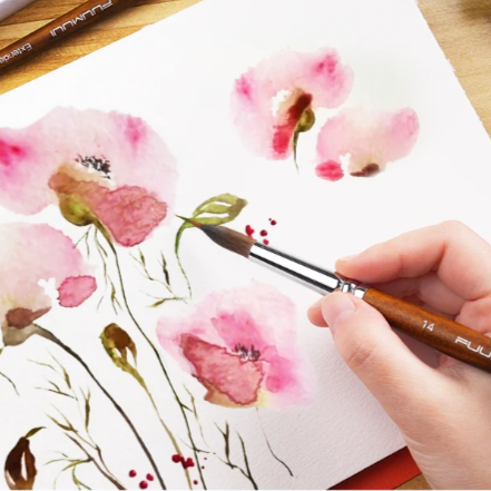 Creative Flow Watercolor Brush Set