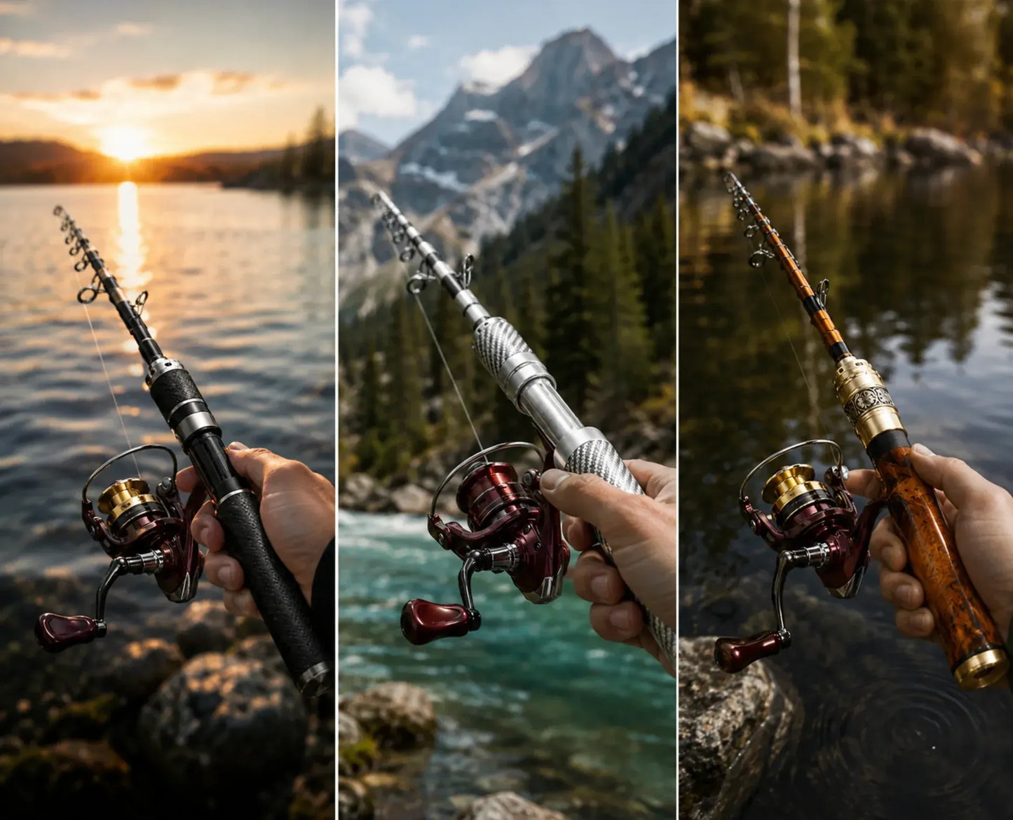Carbon PocketRod carbon fiber telescopic fishing rod 180 cm