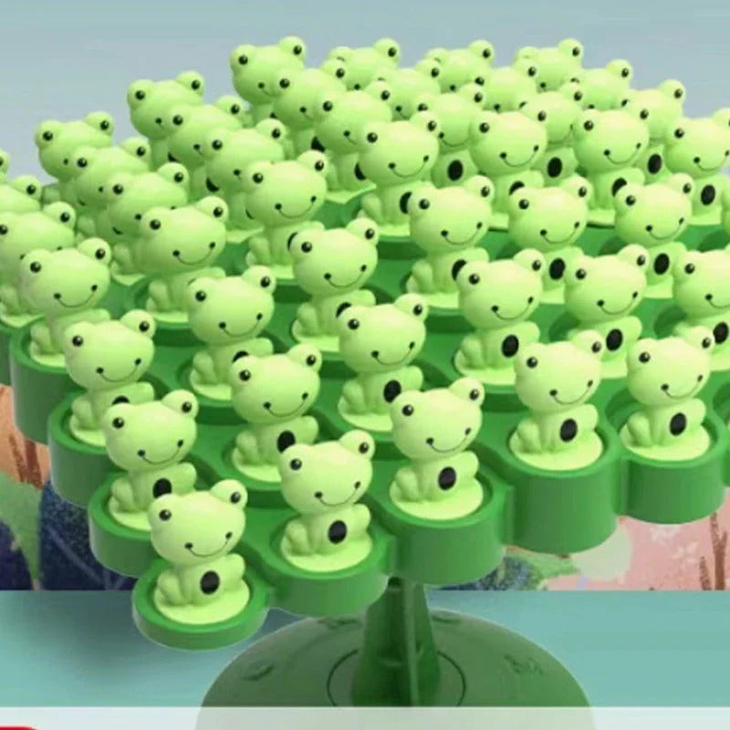 Stacking game that combines excitement, focus, and screams into a perfect family game