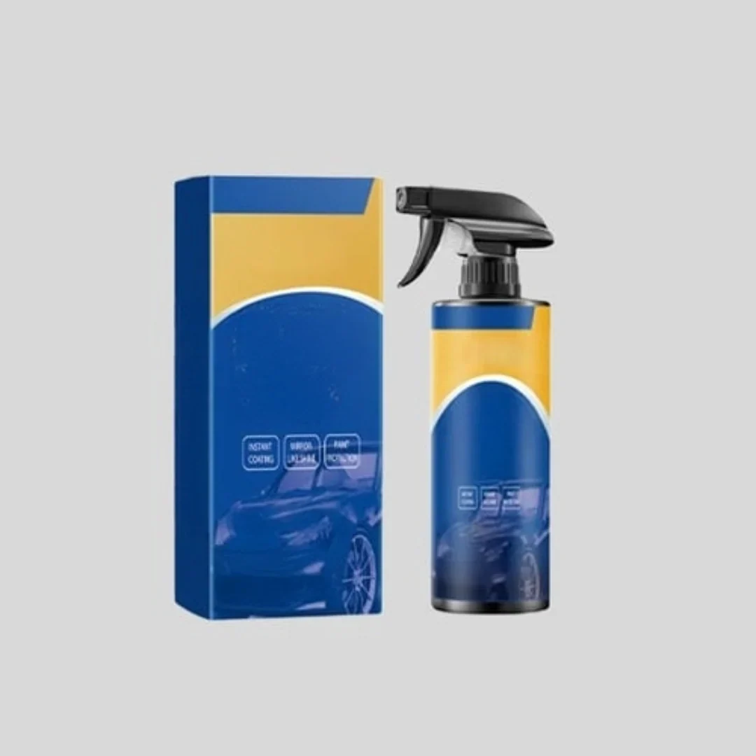 Hydrophobic and high-gloss car coating spray