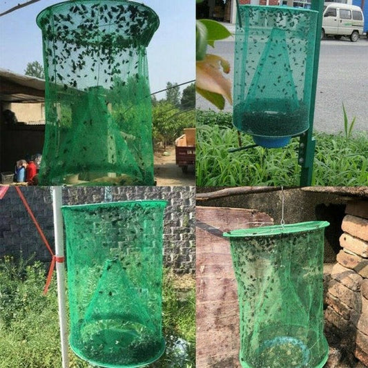 Reusable outdoor fly trap