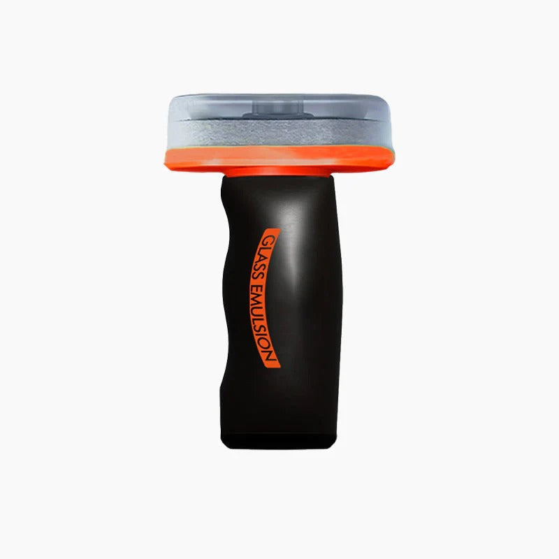 Car glass side window oil film removal cleaner