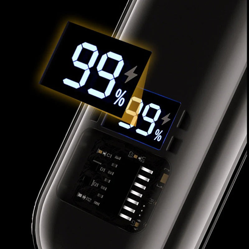 Electric nose hair trimmer with TurboPower