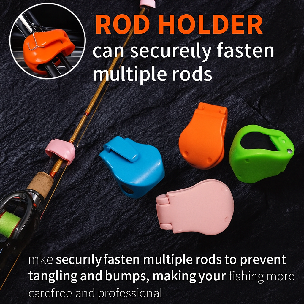 MULTIFUNCTIONAL FISHING ROD HOLDER