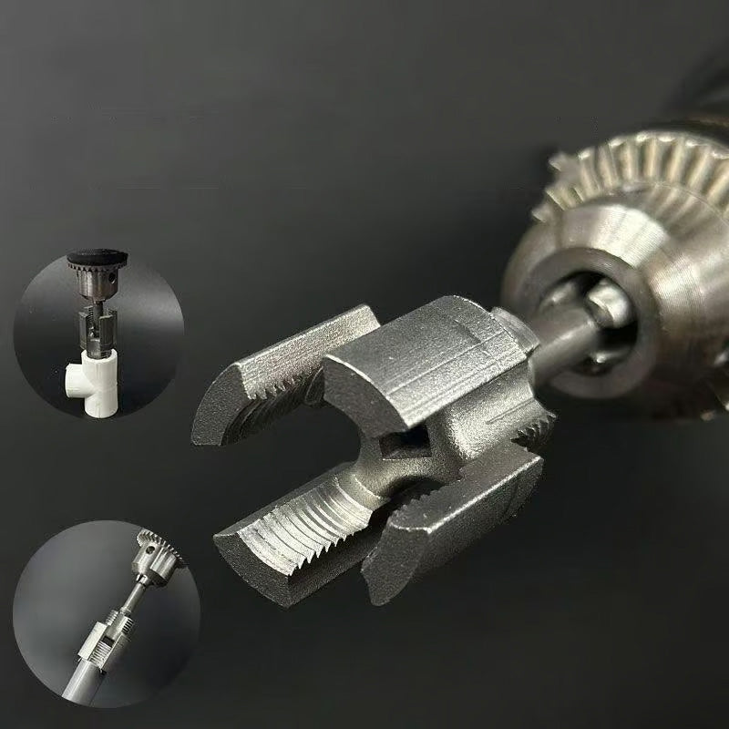 INTERNAL & EXTERNAL THREADING TOOL FOR PVC PIPES