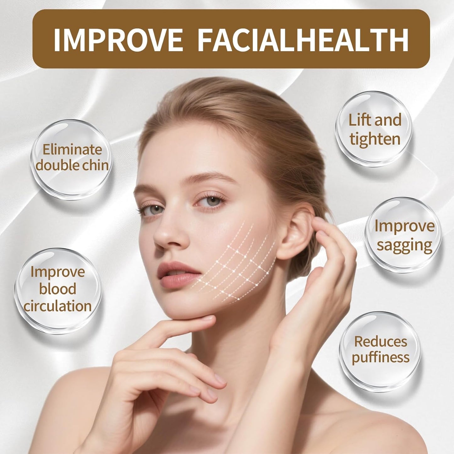 Aeki Lymphatic Contour Face Brush