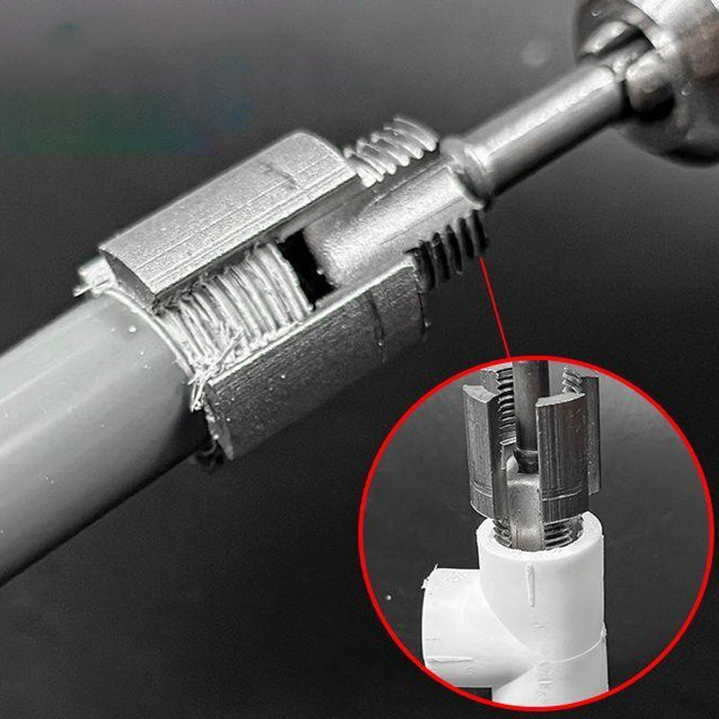 INTERNAL & EXTERNAL THREADING TOOL FOR PVC PIPES