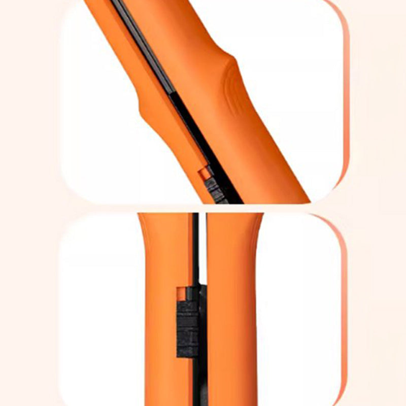 2-in-1 Mini Curling Iron and Straightening Iron for Hair Straightener