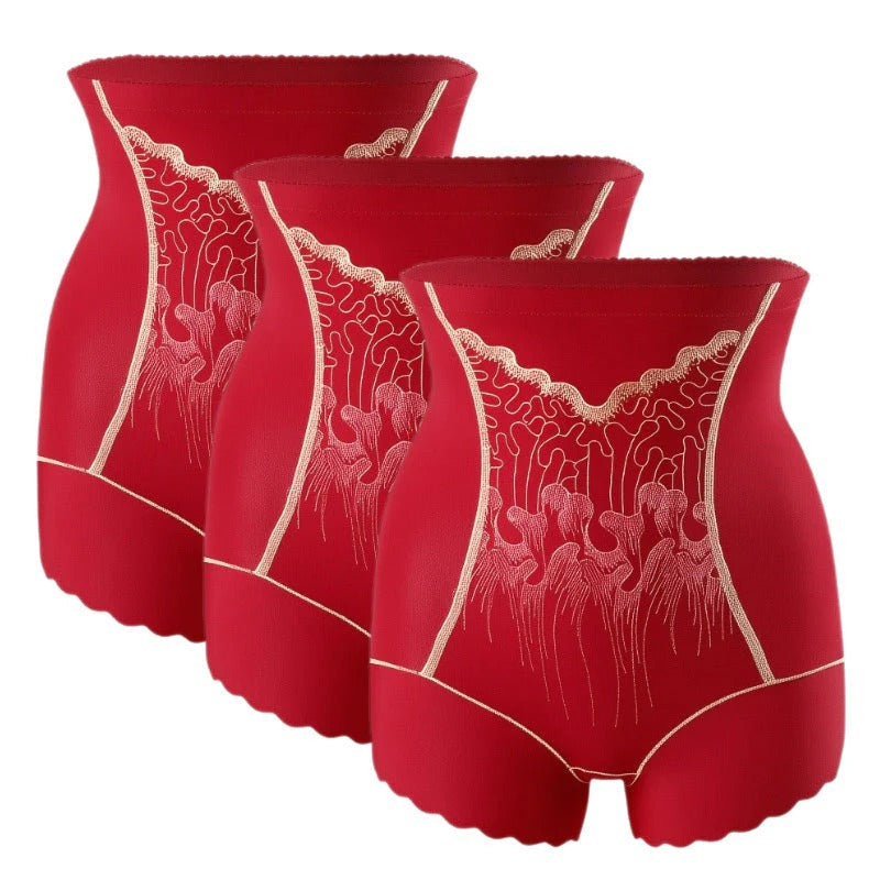 High-waisted shaping shorts for women