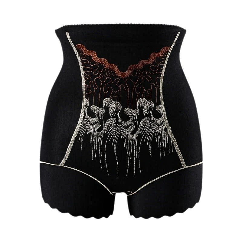 High-waisted shaping shorts for women