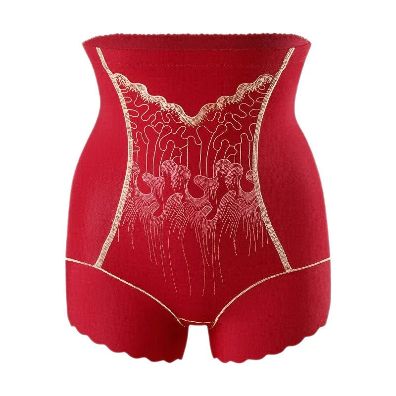 High-waisted shaping shorts for women