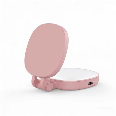 3-in-1 phone stand, mirror, and magnetic selfie fill light