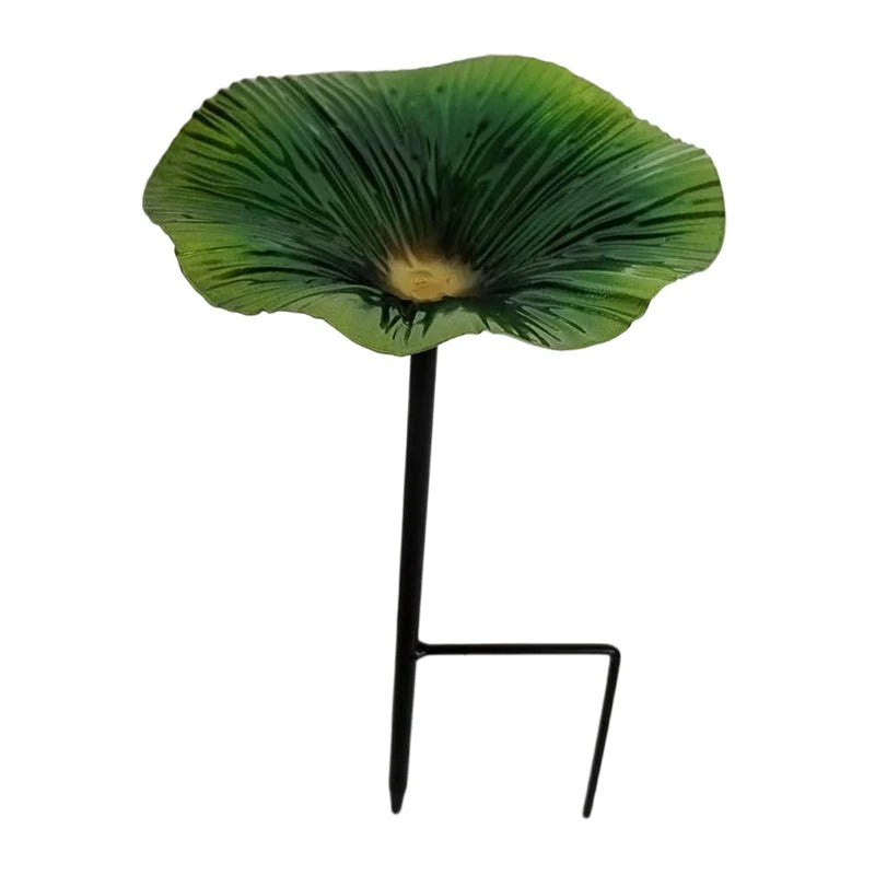 Colorful bird feeder for the garden