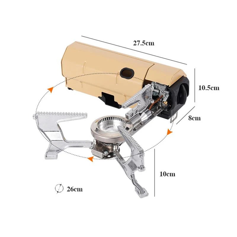 Portable foldable heater