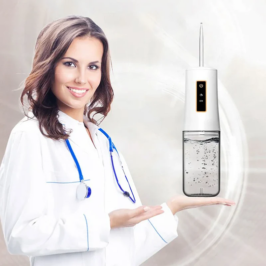 Portable water flosser