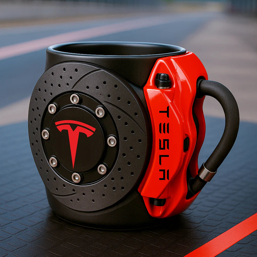 BRAKE PAD MUG – THE PERFECT COFFEE CUP FOR TRUE CAR LOVERS