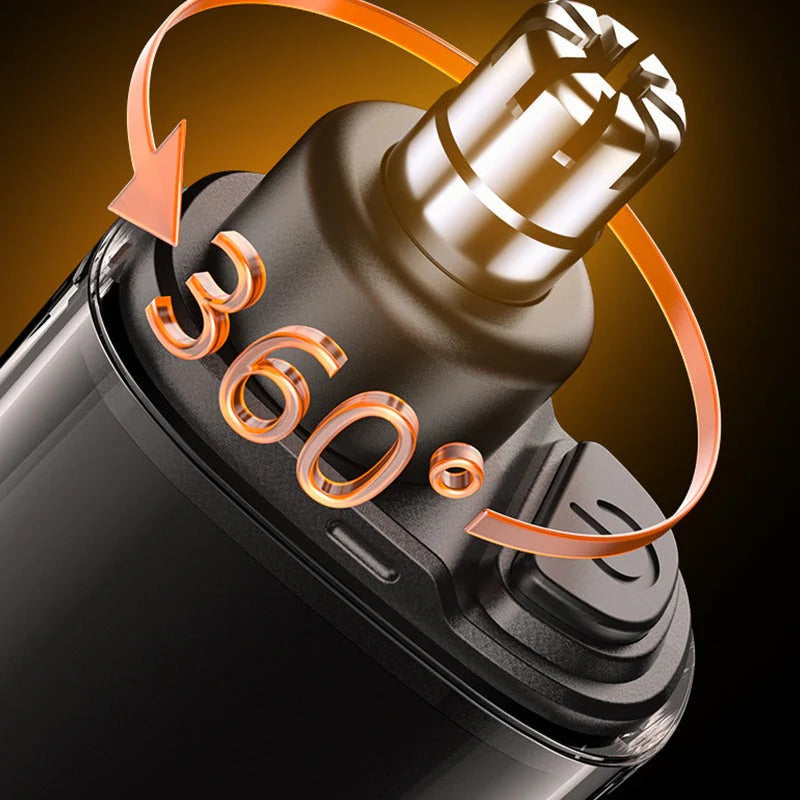 Electric nose hair trimmer with TurboPower