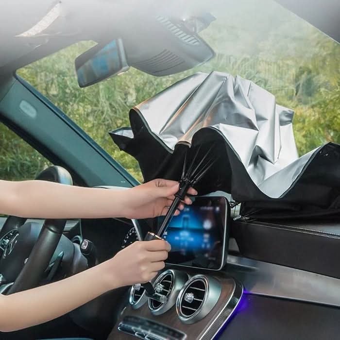 Sun protection for the car windshield