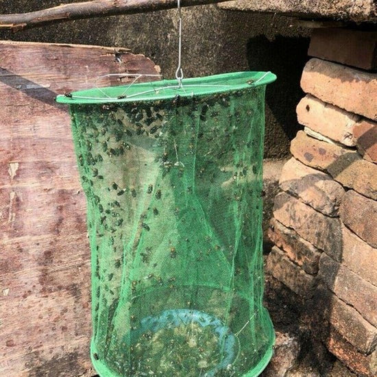 Reusable outdoor fly trap