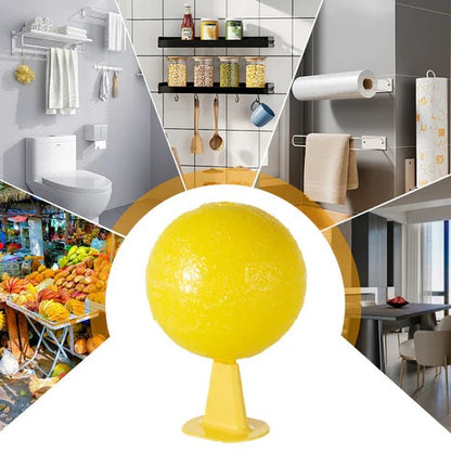 Sticky fruit fly trap ball with stand & LED