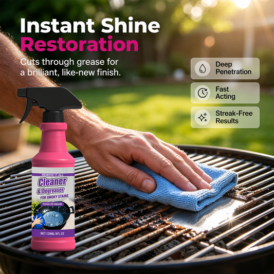 Powerful degreasing spray