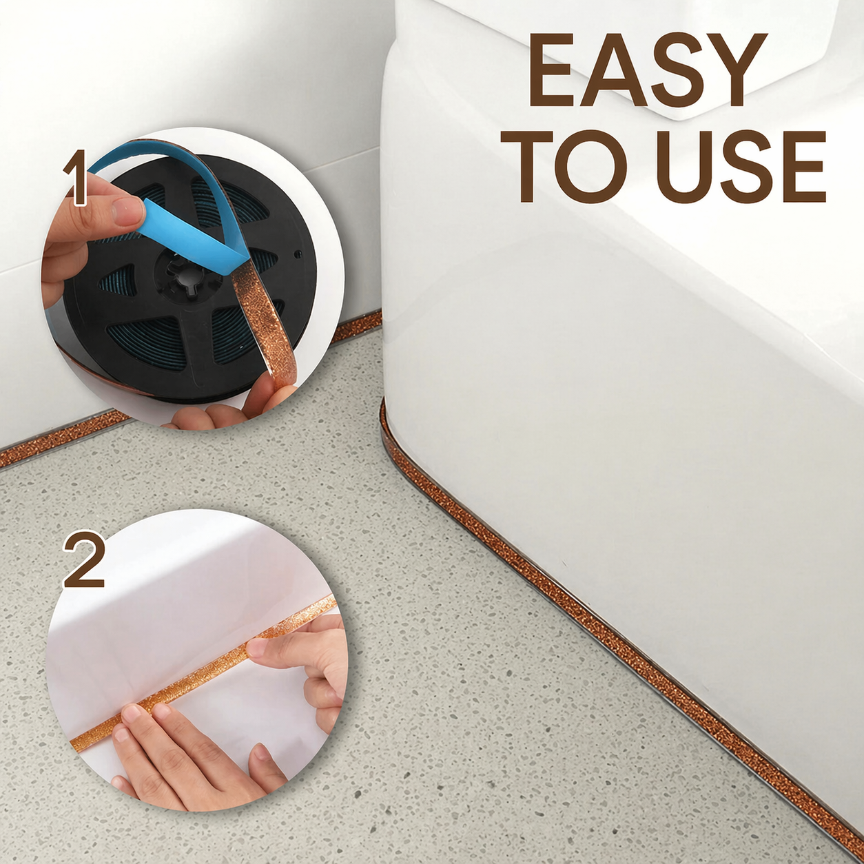 Self-adhesive sealing strip
