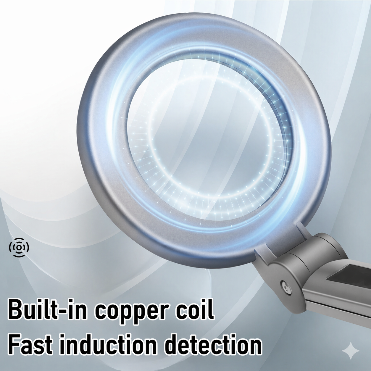 LED Flashing Alarm Metal Detector