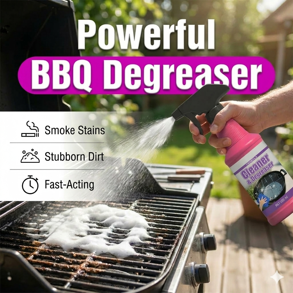 Powerful degreasing spray