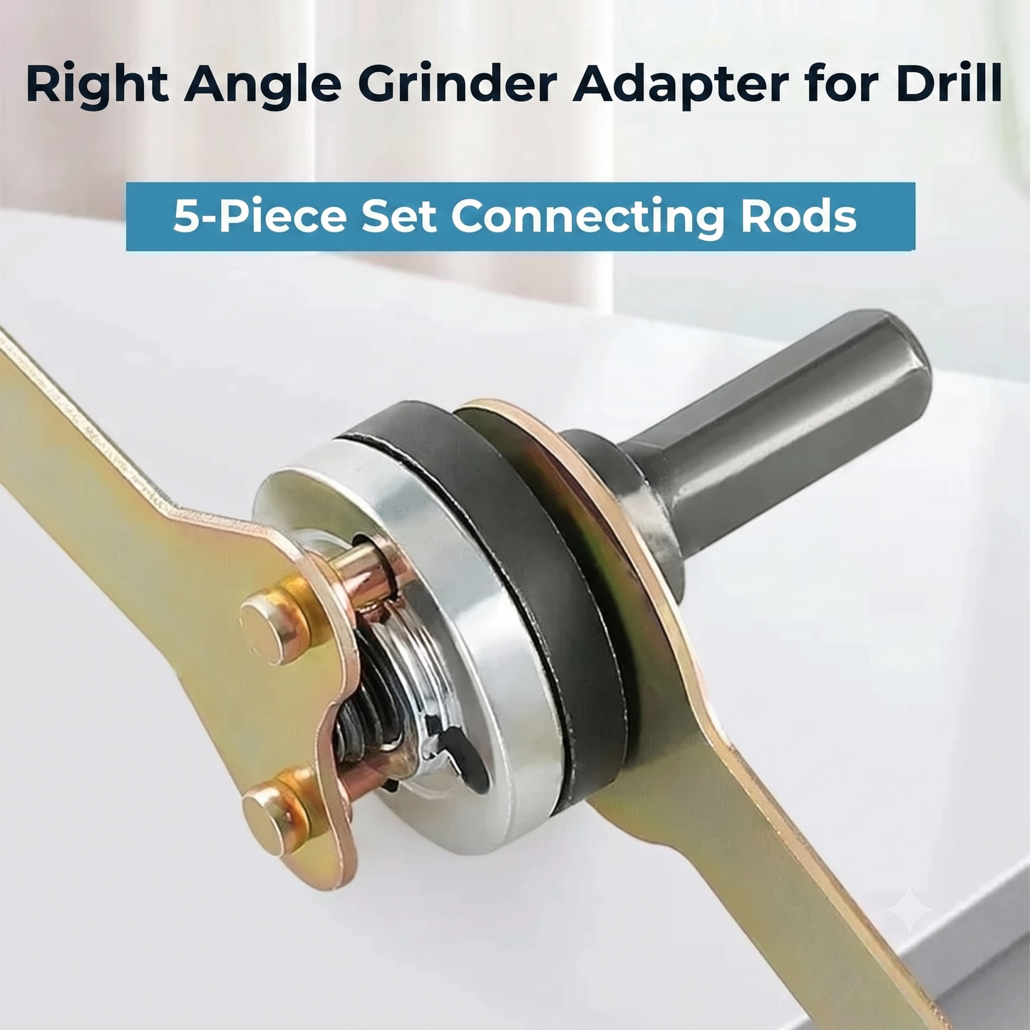 Drill to grinder conversion kit