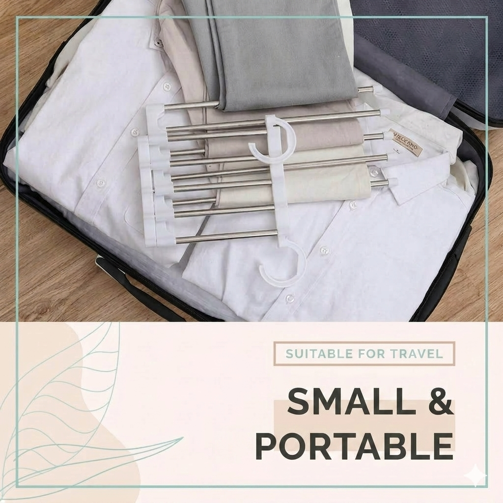 Multifunctional pants rack