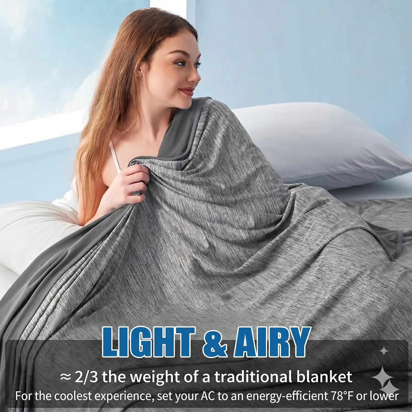 Cooling blanket for hot sleepers