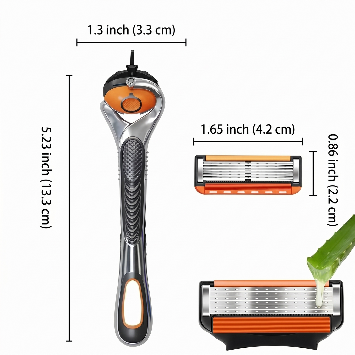 ProShave 6 – 6-blade razors in a pack of 24/48 pcs