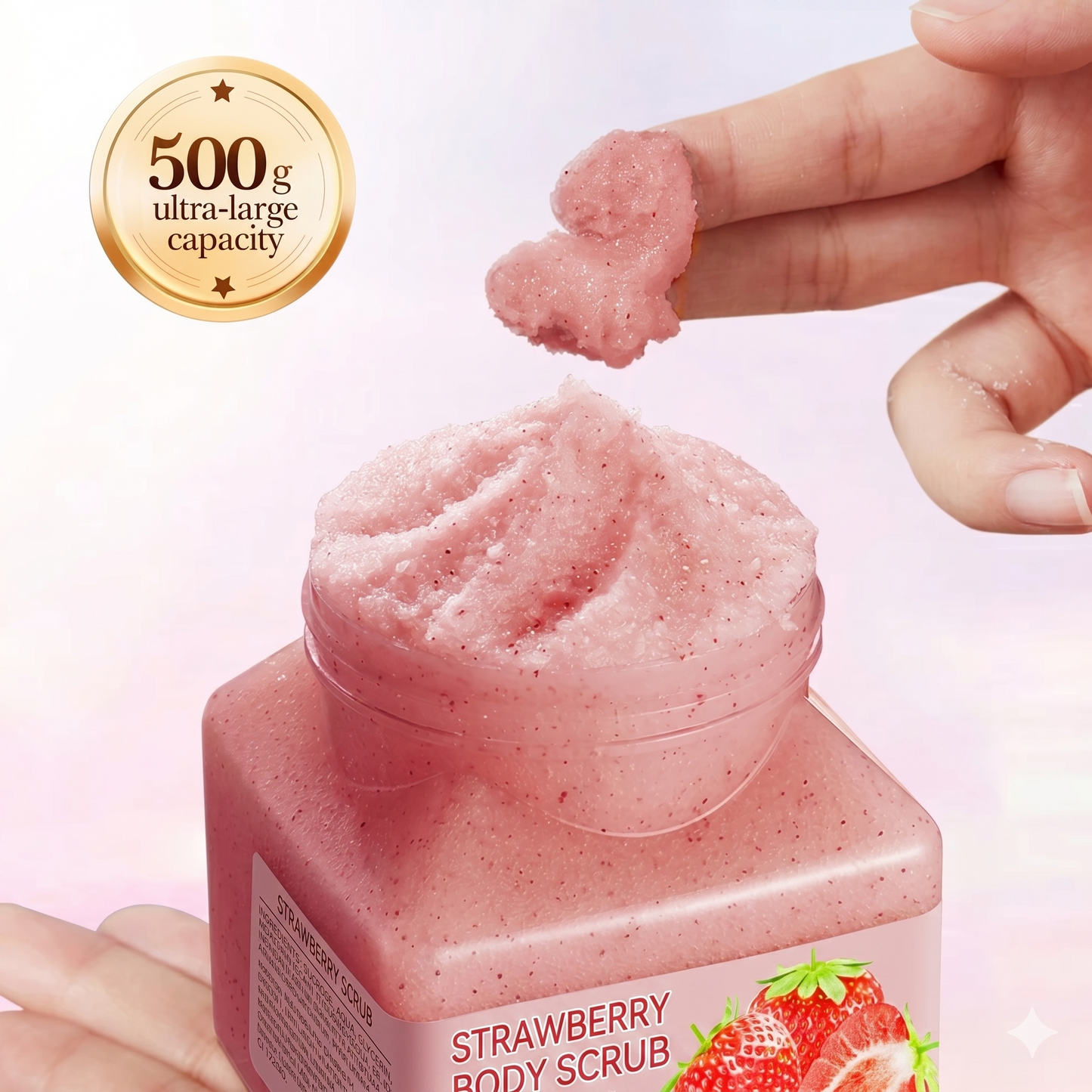 Deep cleaning body scrub