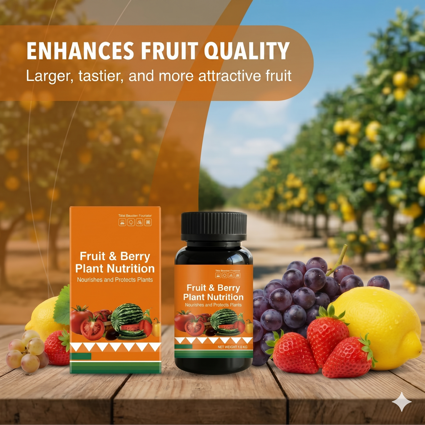 Fruit and berry plant food