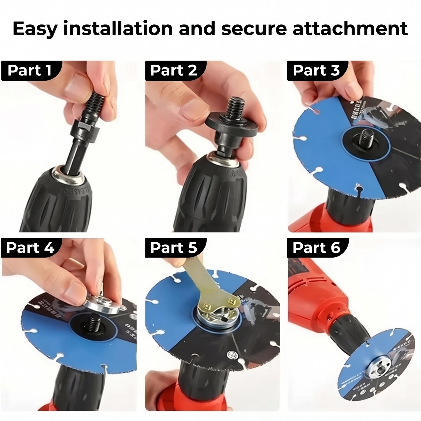 Drill to grinder conversion kit