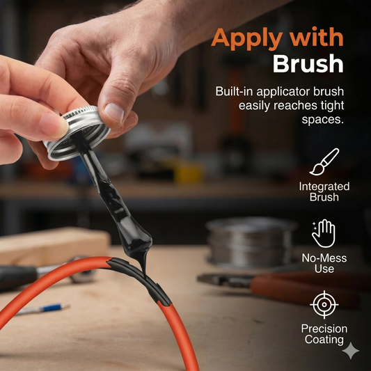 Liquid electrical insulation tape as a sealant