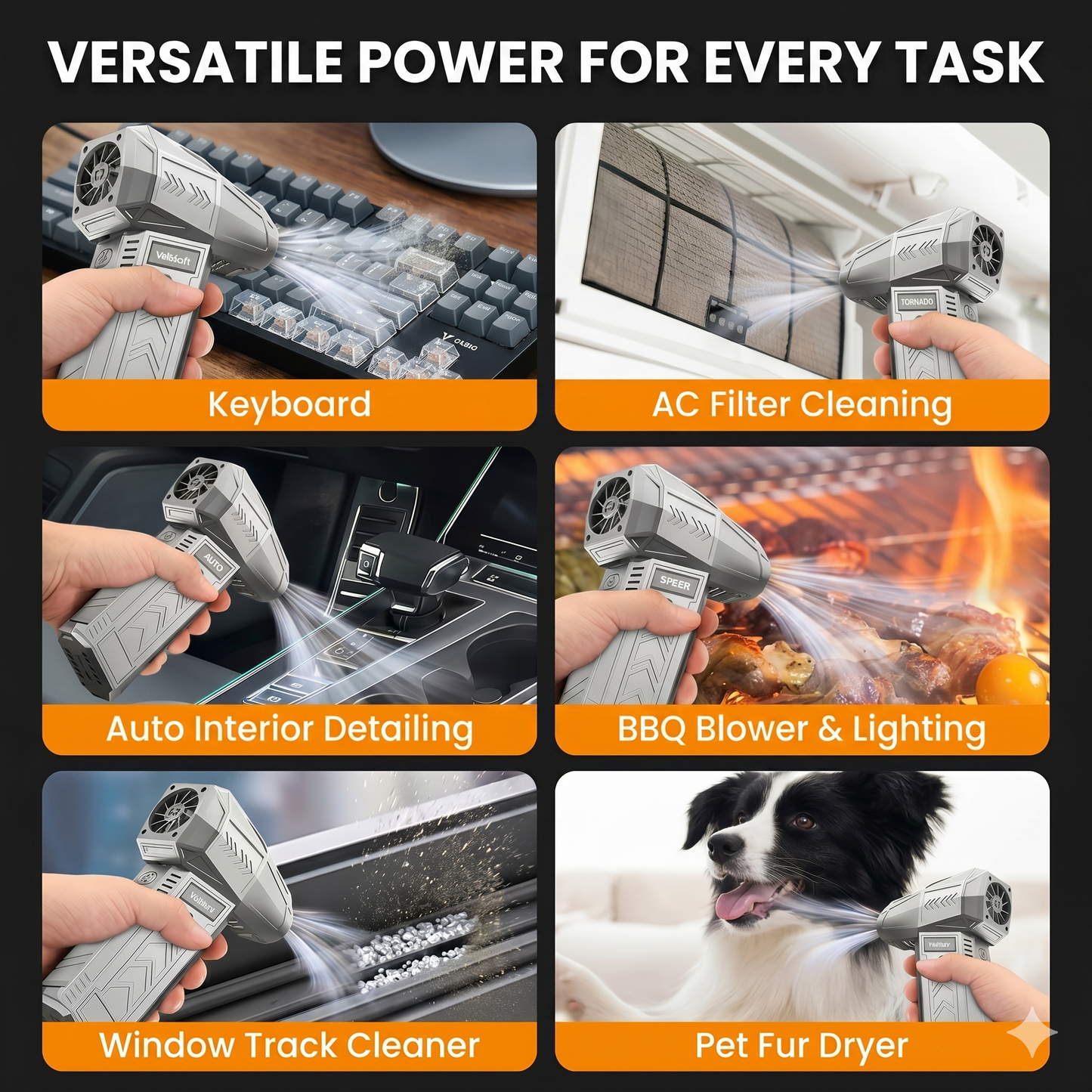Powerful turbo fan