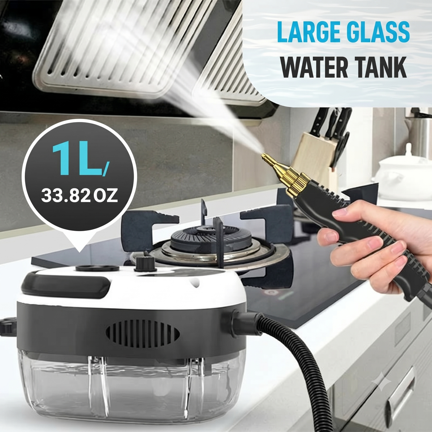 2500W Handheld Steam Cleaner