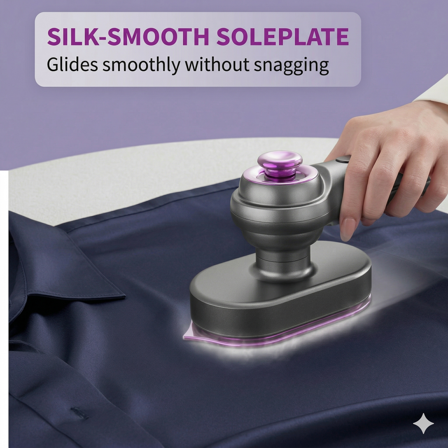 Portable handheld clothes steamer