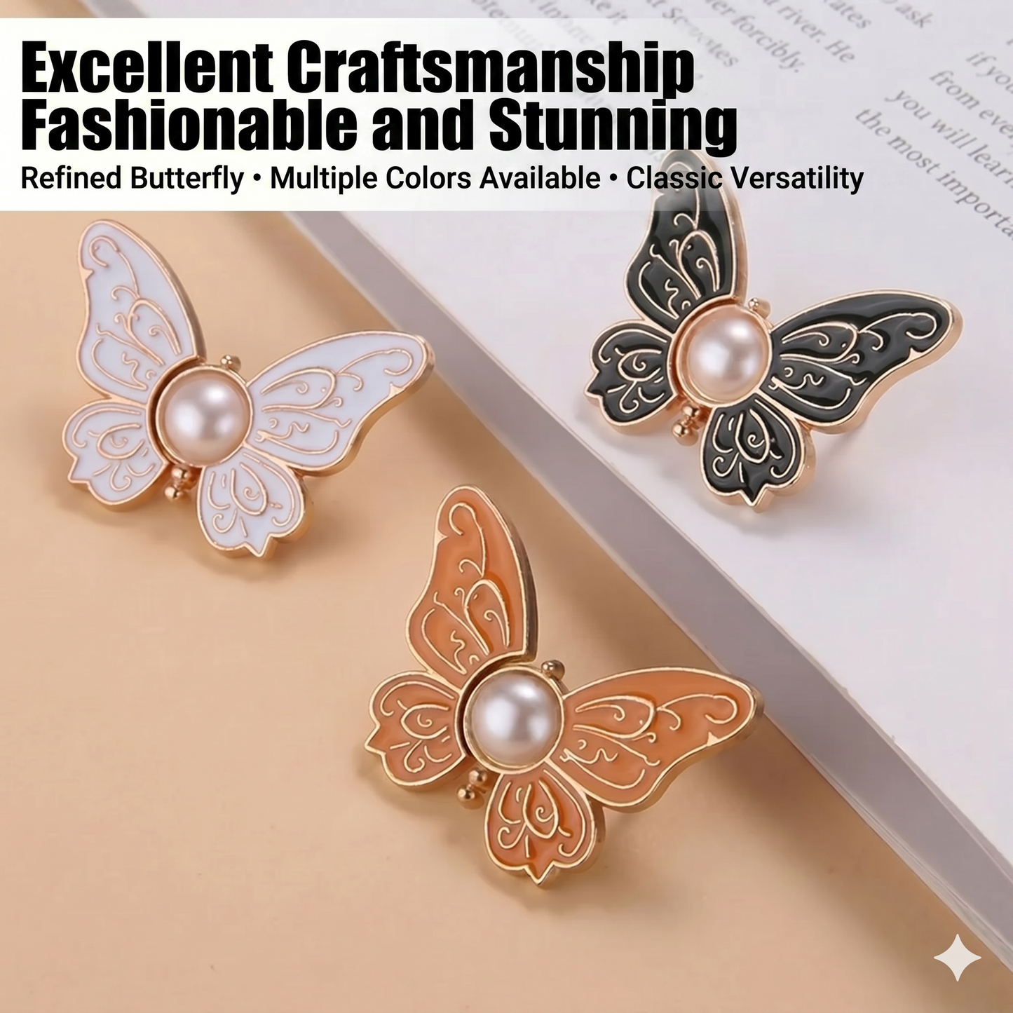 No more sagging pants! Removable butterfly buckle
