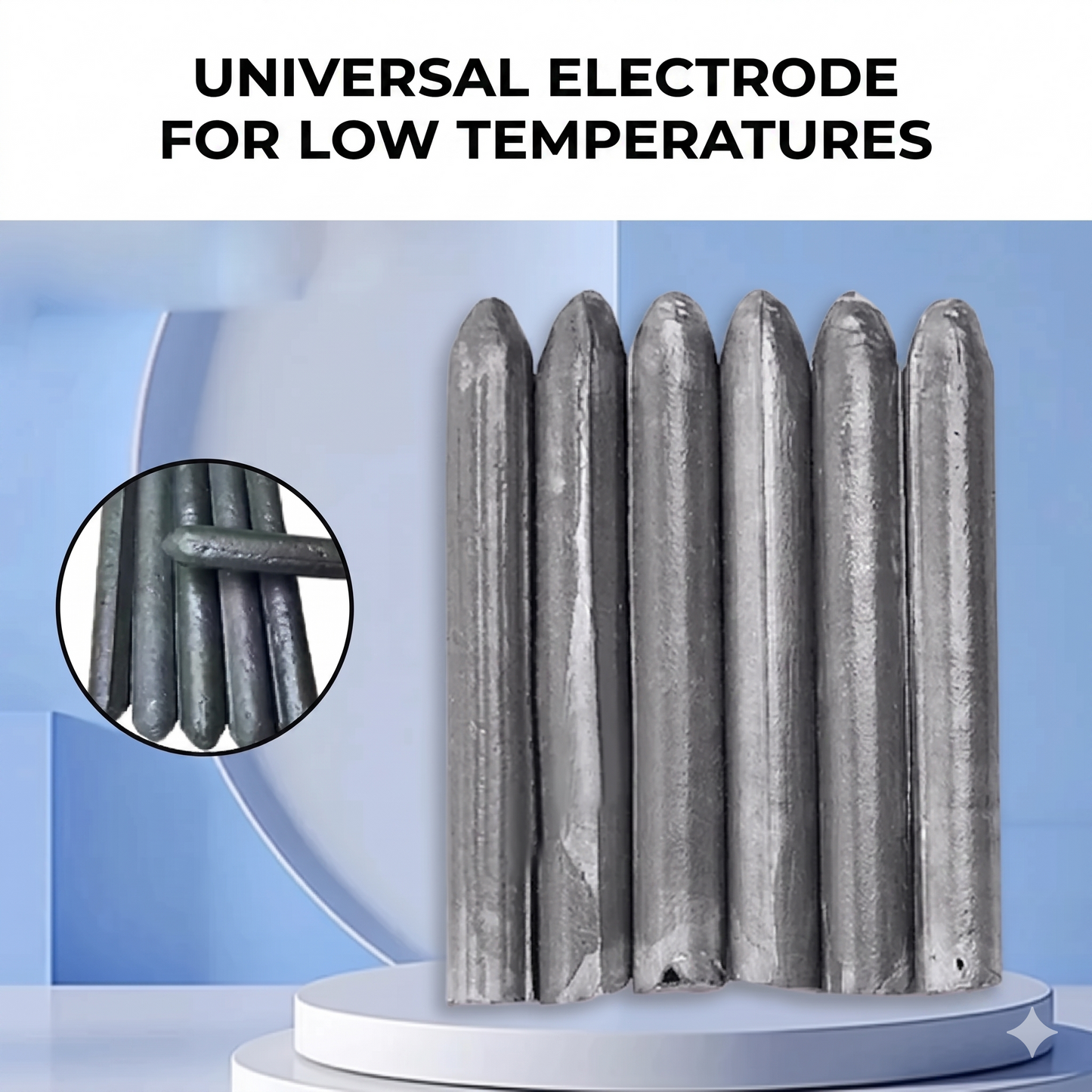 Universal low-temperature welding rods – 6 pieces