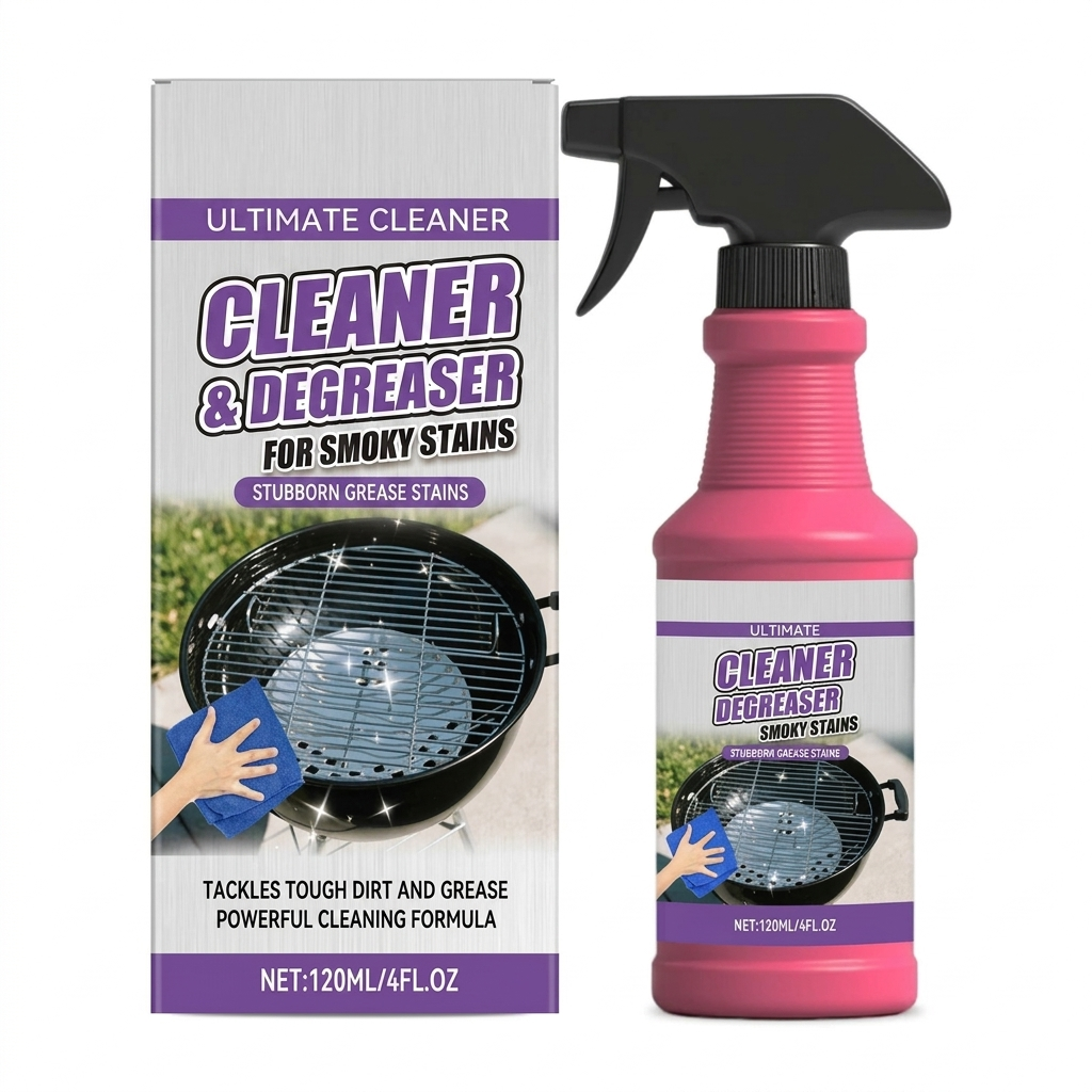 Powerful degreasing spray